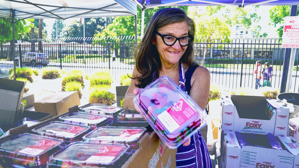 Promotoras de LHA trabajando con familias hispanas en Orange County